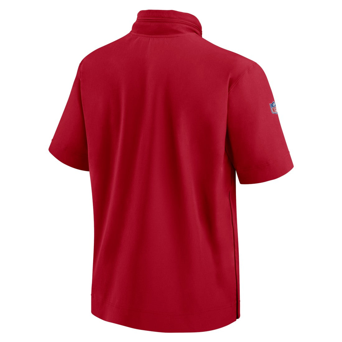 Tampa Bay Buccaneers 2024 Sideline Coach Short Sleeve Half-Zip Hoodie Jacket | NFL Discount