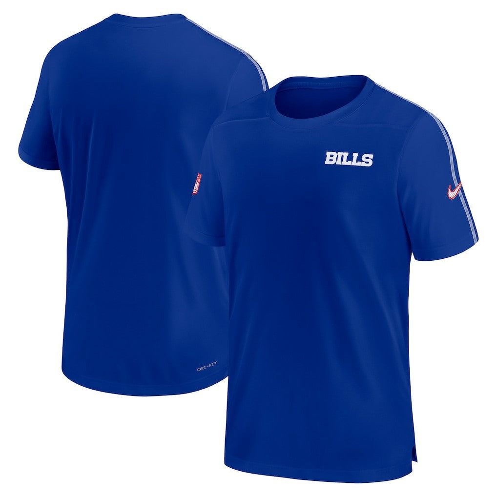 Buffalo Bills 2024 Sideline Coach UV Performance T-Shirt | NFL Outlet