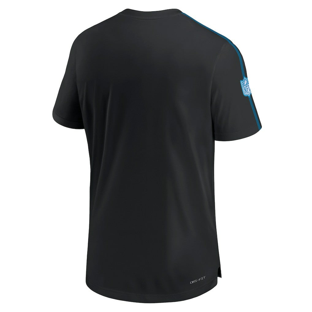 Carolina Panthers 2024 Sideline Coach UV Performance T-Shirt | NFL Hot