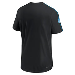 Carolina Panthers 2024 Sideline Coach UV Performance T-Shirt | NFL Hot