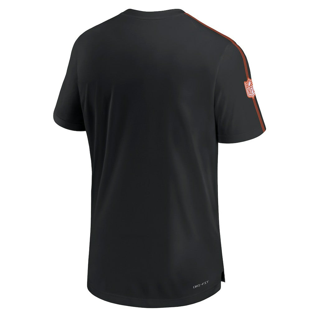Cincinnati Bengals 2024 Sideline Coach UV Performance T-Shirt | NFL Sale