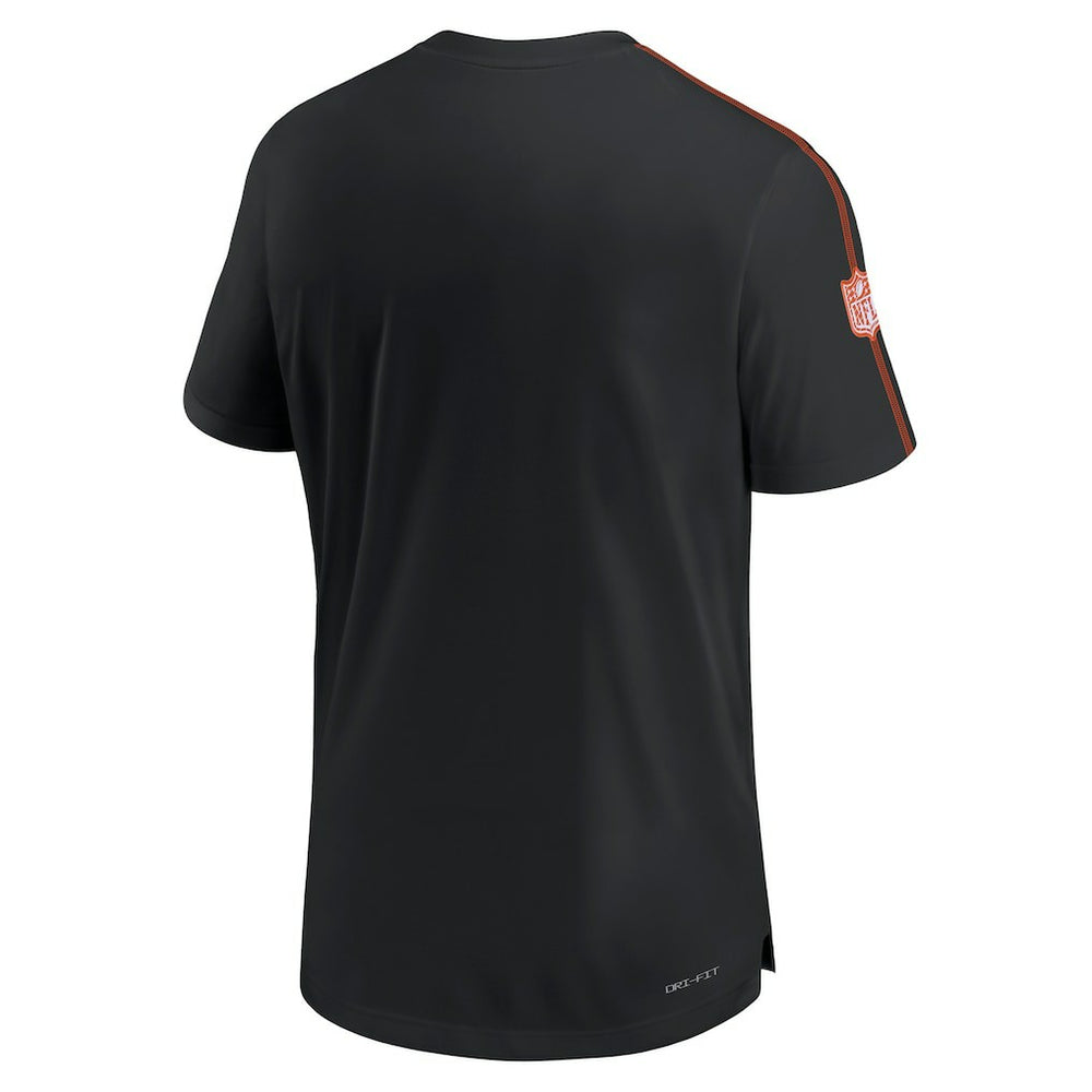 Cincinnati Bengals 2024 Sideline Coach UV Performance T-Shirt | NFL Sale