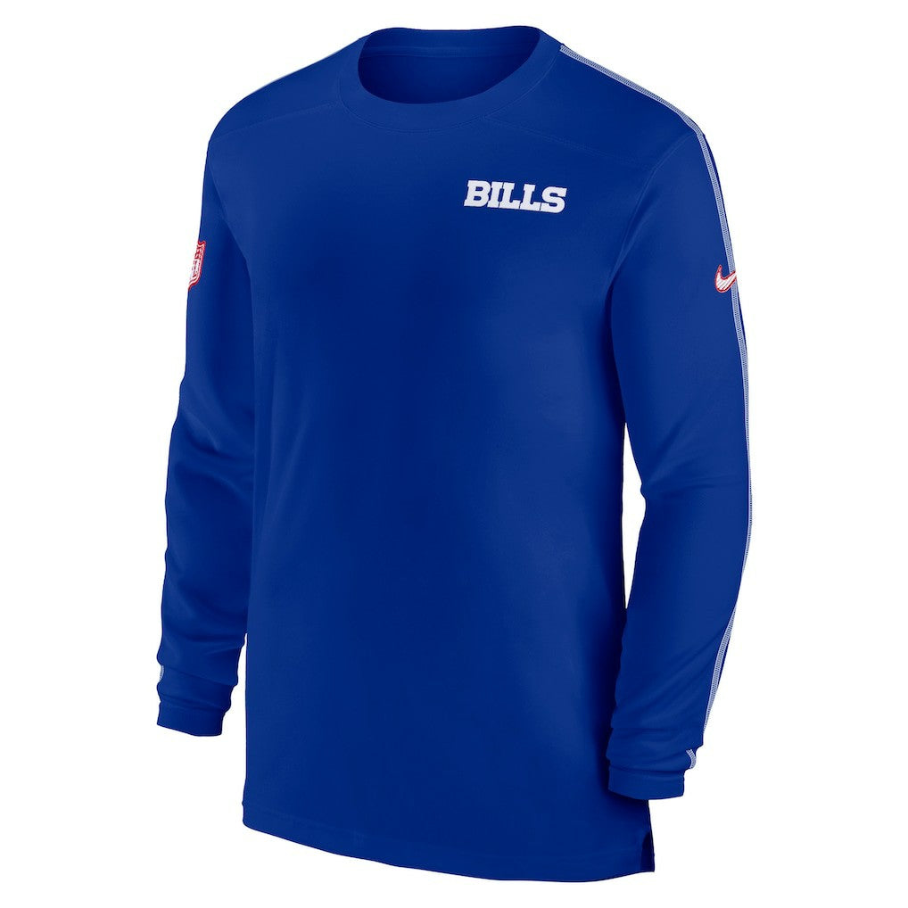Buffalo Bills Sideline Coach UV Performance Long Sleeve T-Shirt | NFL On sale