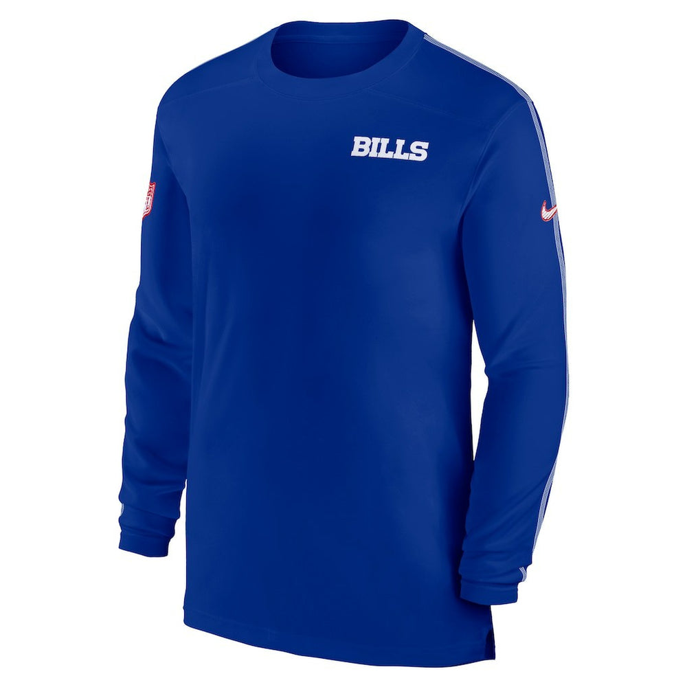 Buffalo Bills Sideline Coach UV Performance Long Sleeve T-Shirt | NFL On sale