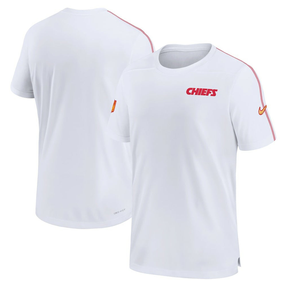 Kansas City Chiefs 2024 Sideline Coach UV Performance T-Shirt | NFL Near me