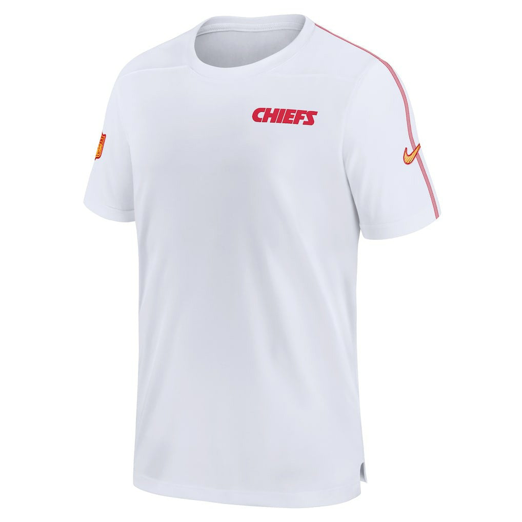 Kansas City Chiefs 2024 Sideline Coach UV Performance T-Shirt | NFL Near me