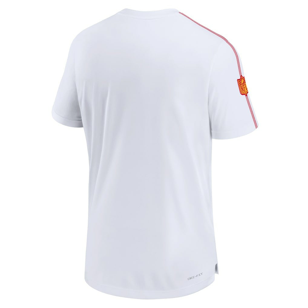 Kansas City Chiefs 2024 Sideline Coach UV Performance T-Shirt | NFL Near me