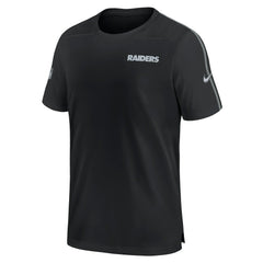Las Vegas Raiders 2024 Sideline Coach UV Performance T-Shirt | NFL New