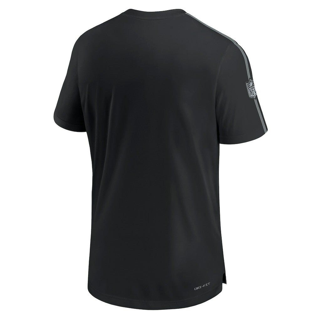 Las Vegas Raiders 2024 Sideline Coach UV Performance T-Shirt | NFL New