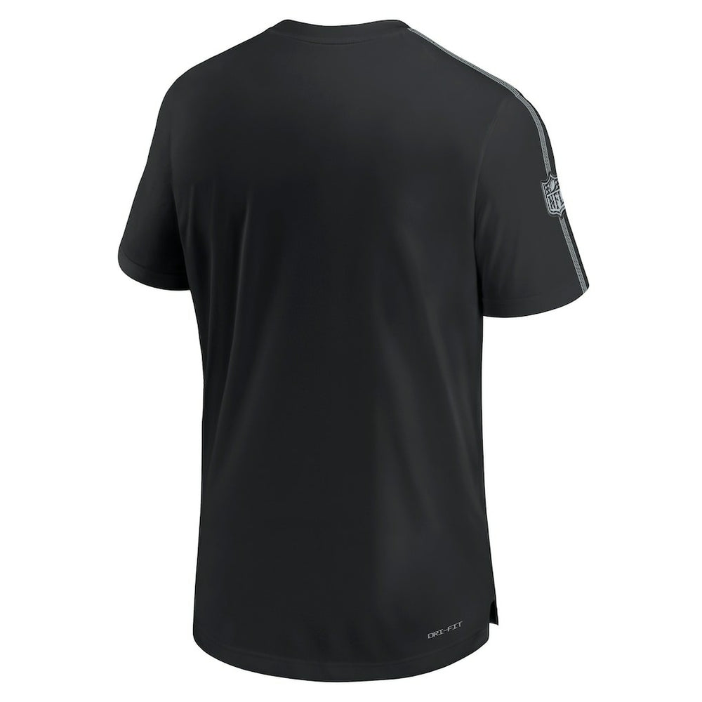 Las Vegas Raiders 2024 Sideline Coach UV Performance T-Shirt | NFL New