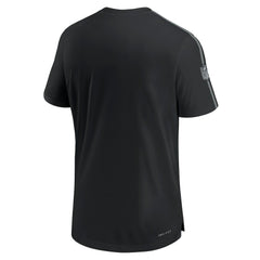 Las Vegas Raiders 2024 Sideline Coach UV Performance T-Shirt | NFL New