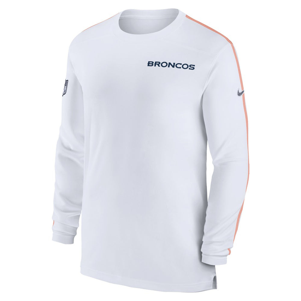 Denver Broncos Sideline Coach UV Performance Long Sleeve T-Shirt | NFL On sale