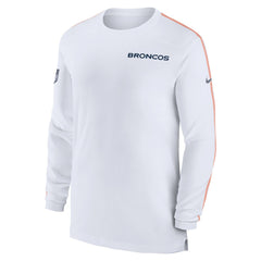 Denver Broncos Sideline Coach UV Performance Long Sleeve T-Shirt | NFL On sale