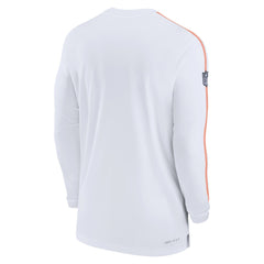Denver Broncos Sideline Coach UV Performance Long Sleeve T-Shirt | NFL On sale