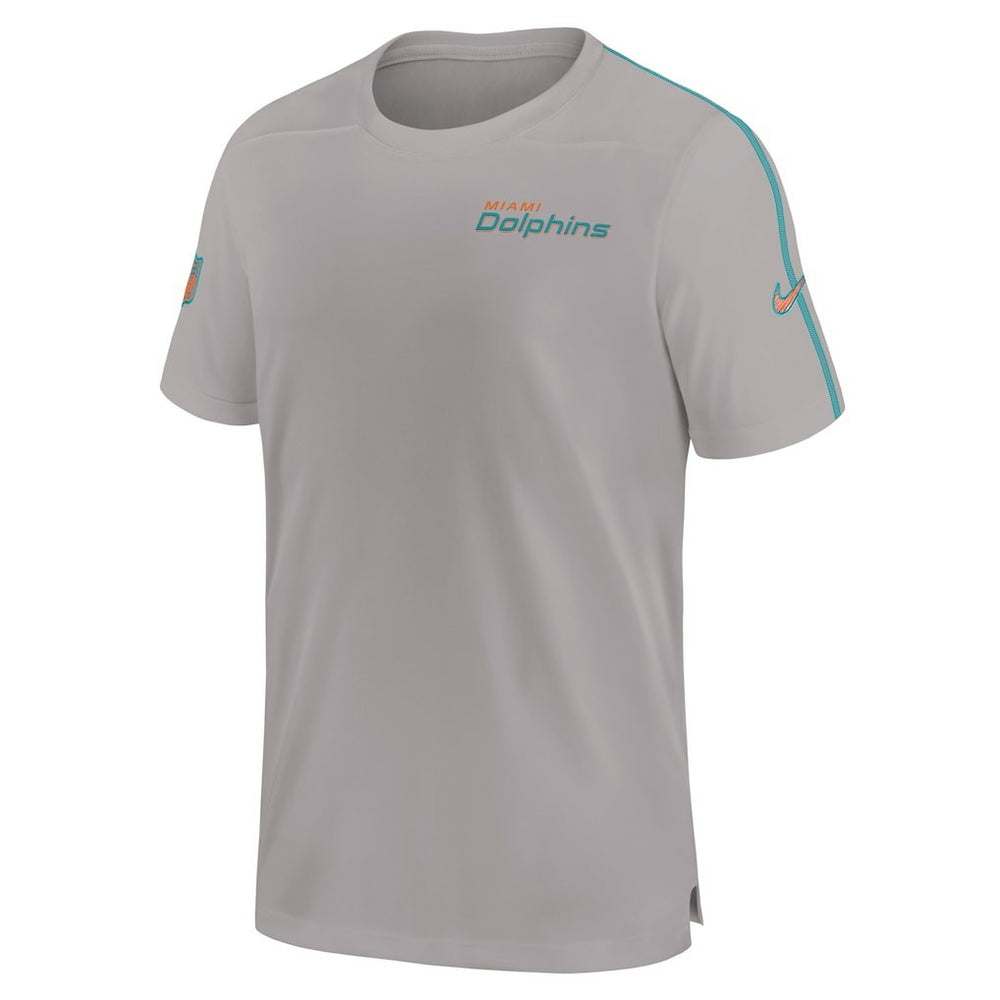 Miami Dolphins 2024 Sideline Coach UV Performance T-Shirt | NFL On sale