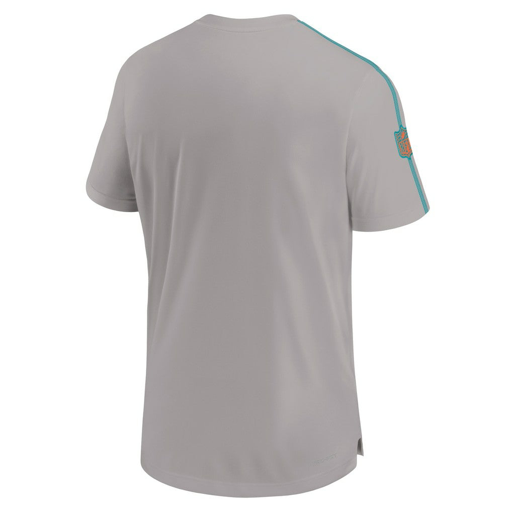 Miami Dolphins 2024 Sideline Coach UV Performance T-Shirt | NFL On sale