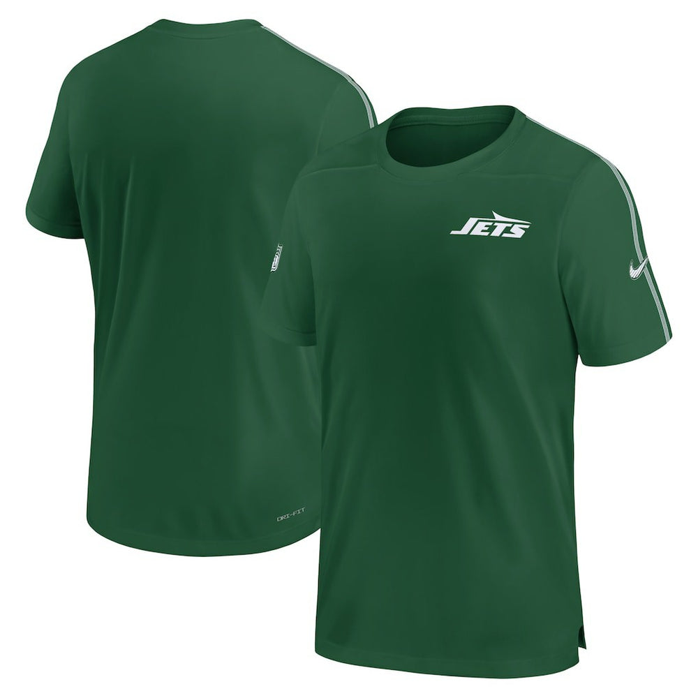 New York Jets 2024 Sideline Coach UV Performance T-Shirt | NFL Discount