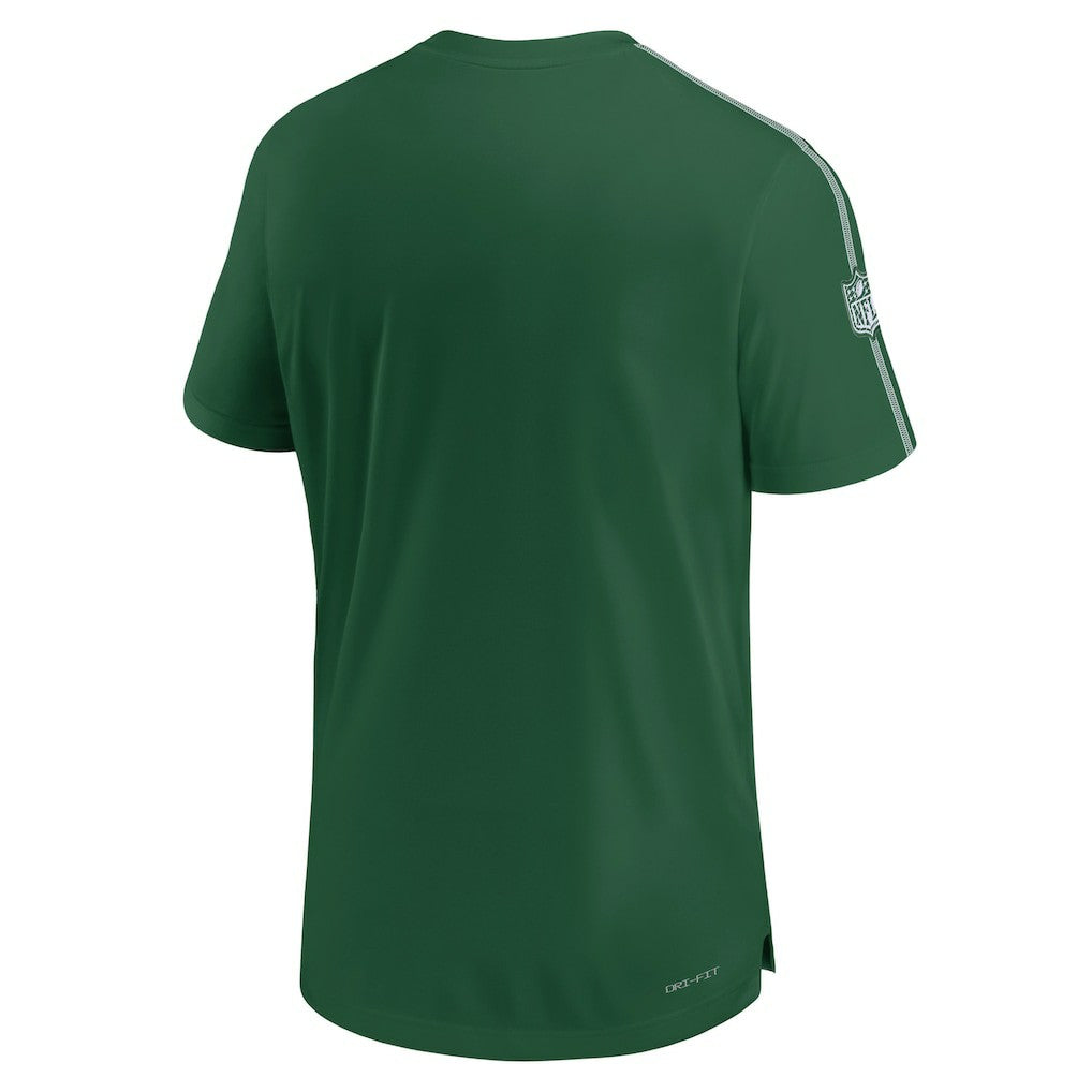 New York Jets 2024 Sideline Coach UV Performance T-Shirt | NFL Discount