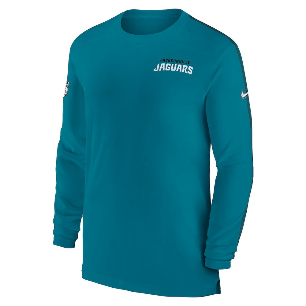 Jacksonville Jaguars Sideline Coach UV Performance Long Sleeve T-Shirt | NFL Online
