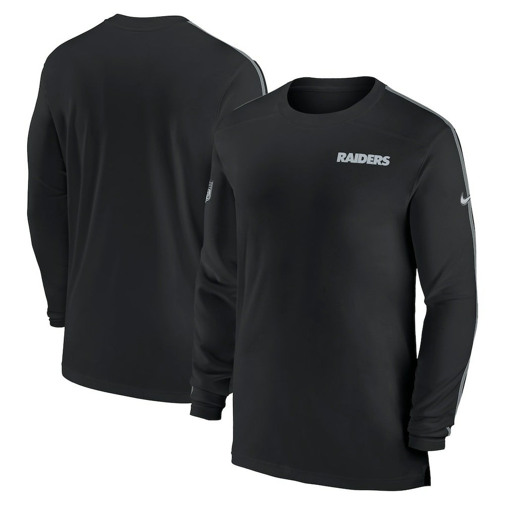 Las Vegas Raiders Sideline Coach UV Performance Long Sleeve T-Shirt | NFL US