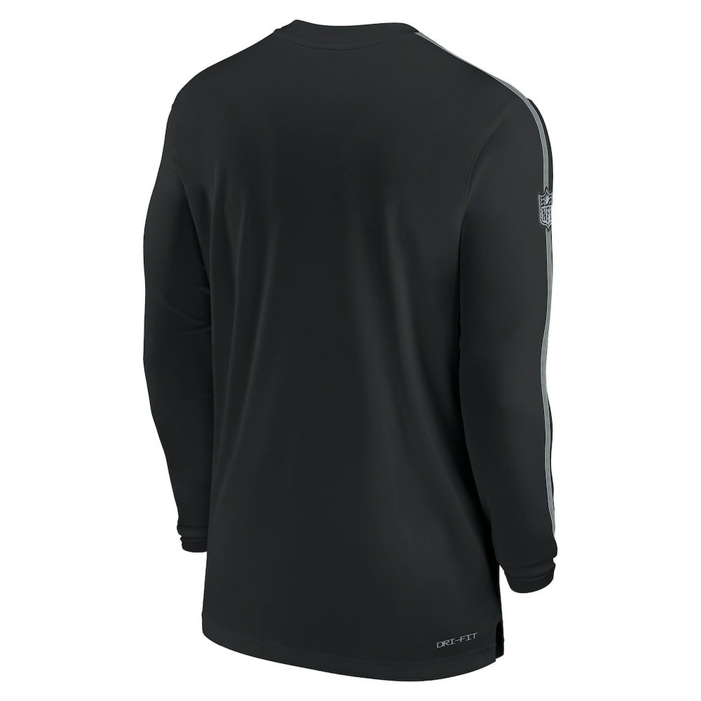Las Vegas Raiders Sideline Coach UV Performance Long Sleeve T-Shirt | NFL US