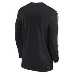 Las Vegas Raiders Sideline Coach UV Performance Long Sleeve T-Shirt | NFL US
