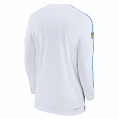 Los Angeles Chargers Sideline Coach UV Performance Long Sleeve T-Shirt | NFL US