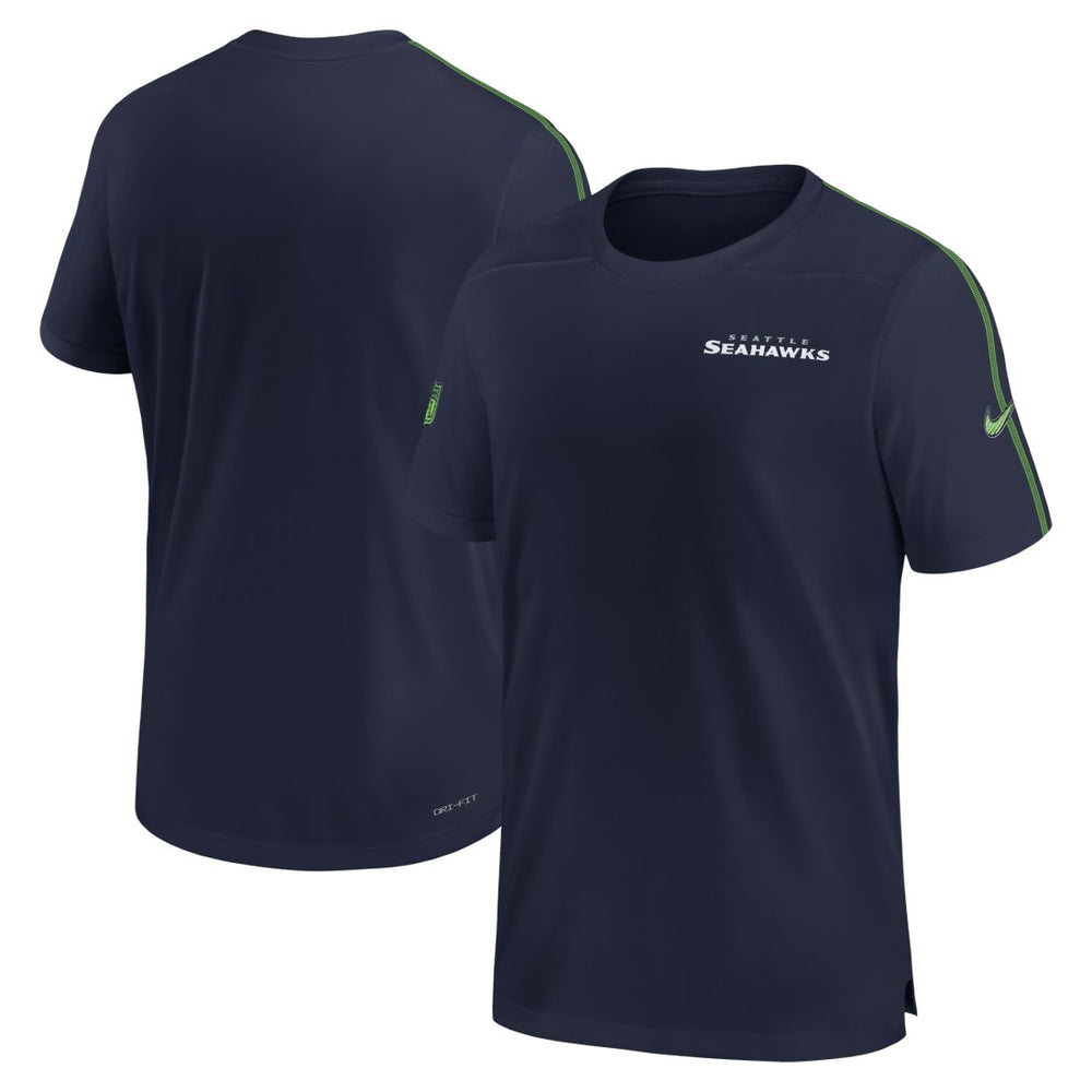 Seattle Seahawks 2024 Sideline Coach UV Performance T-Shirt | NFL Near me
