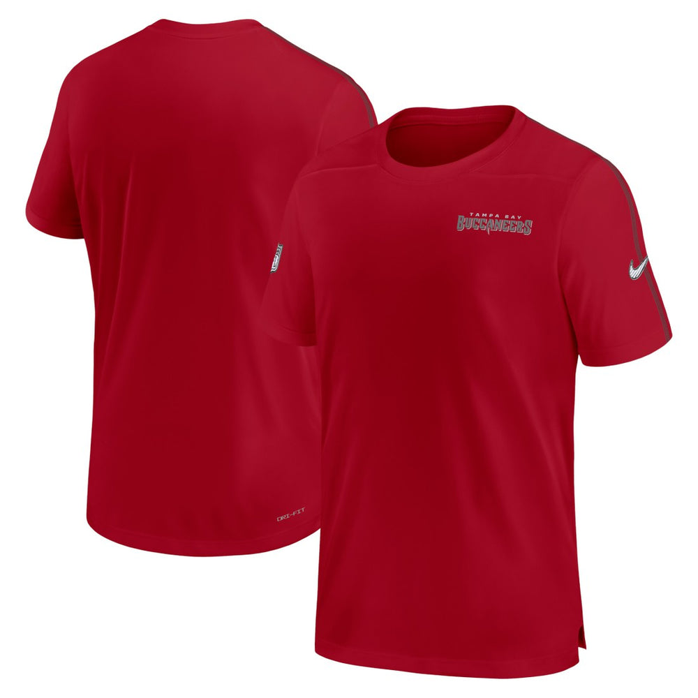 Tampa Bay Buccaneers 2024 Sideline Coach UV Performance T-Shirt | NFL On sale
