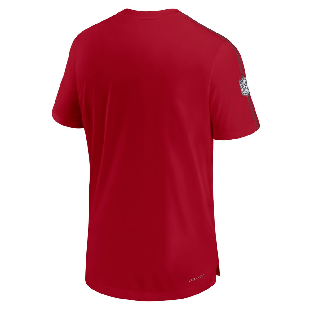 Tampa Bay Buccaneers 2024 Sideline Coach UV Performance T-Shirt | NFL On sale