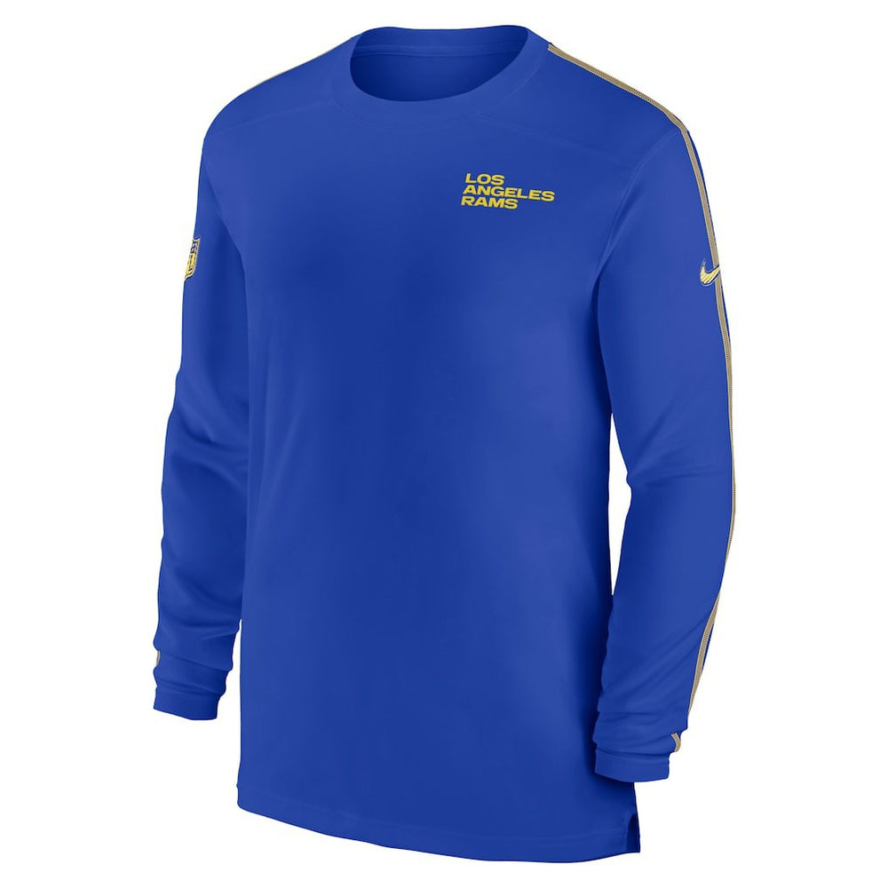 Los Angeles Rams Sideline Coach UV Performance Long Sleeve T-Shirt | NFL US
