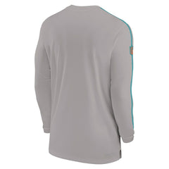 Miami Dolphins Sideline Coach UV Performance Long Sleeve T-Shirt | NFL Outlet