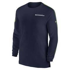 Seattle Seahawks Sideline Coach UV Performance Long Sleeve T-Shirt | NFL Online