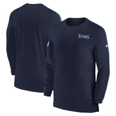 Tennessee Titans Sideline Coach UV Performance Long Sleeve T-Shirt | NFL Discount