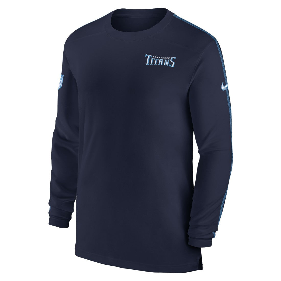Tennessee Titans Sideline Coach UV Performance Long Sleeve T-Shirt | NFL Discount