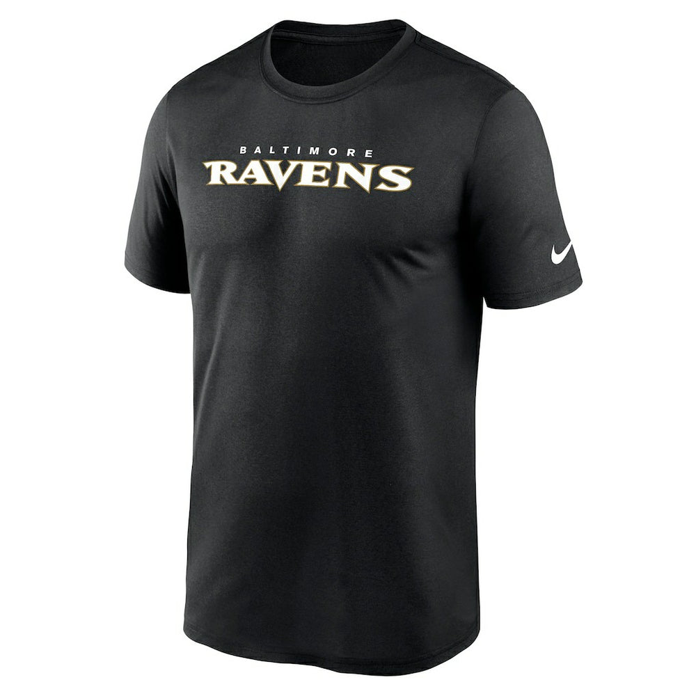 Baltimore Ravens Primetime Legend Wordmark Performance T-Shirt | NFL Online