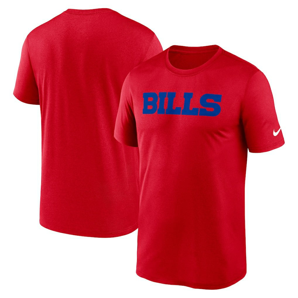 Buffalo Bills Primetime Legend Wordmark Performance T-Shirt | NFL New