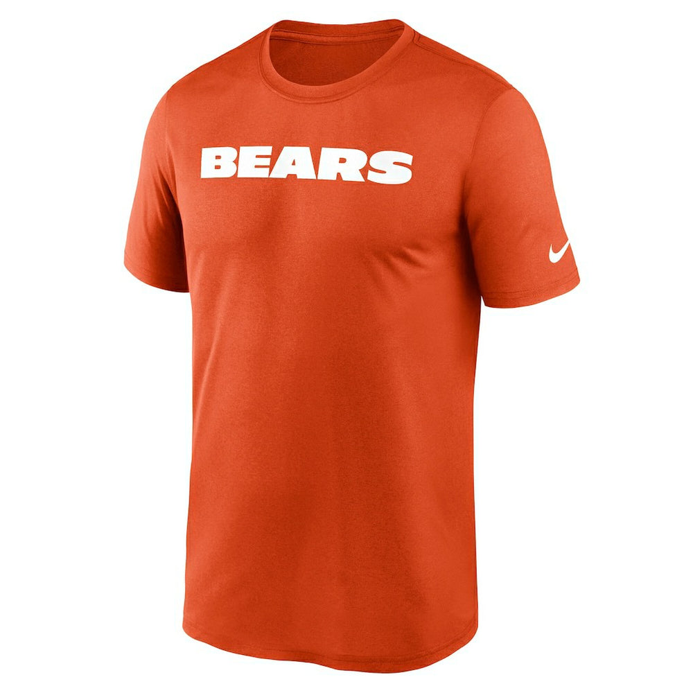 Chicago Bears Primetime Legend Wordmark Performance T-Shirt | NFL Hot