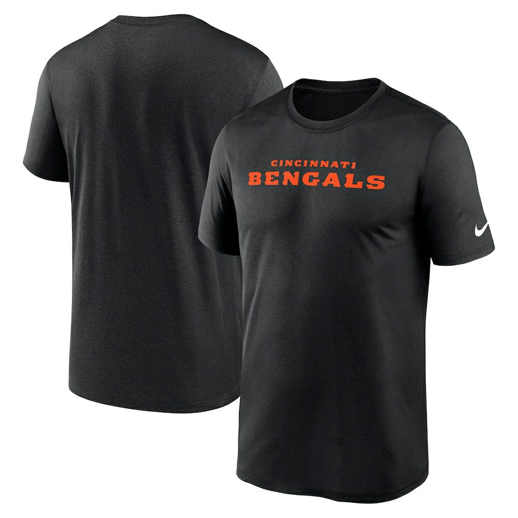 Cincinnati Bengals Primetime Legend Wordmark Performance T-Shirt | NFL On sale