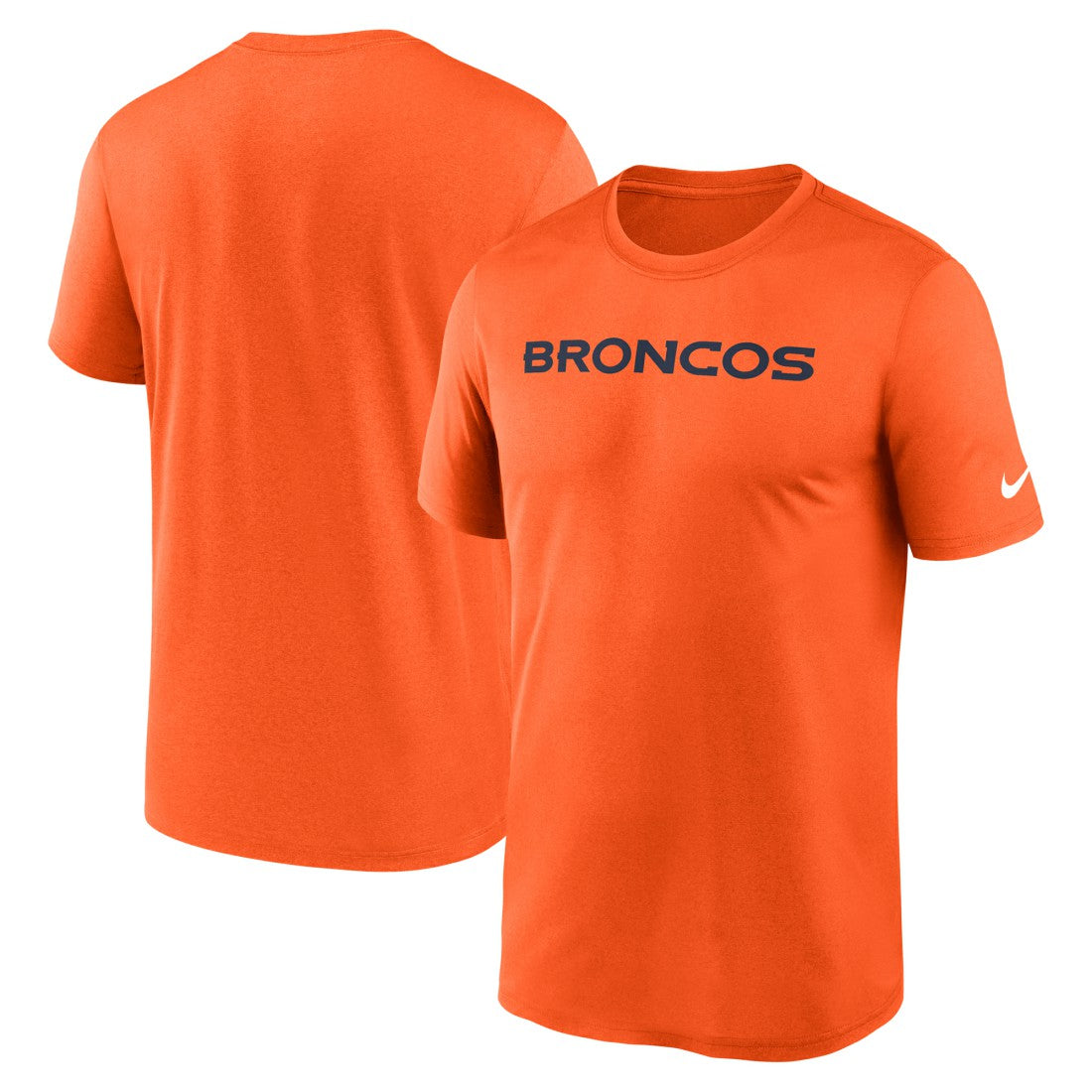Denver Broncos Primetime Legend Wordmark Performance T-Shirt | NFL Discount