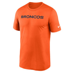 Denver Broncos Primetime Legend Wordmark Performance T-Shirt | NFL Discount