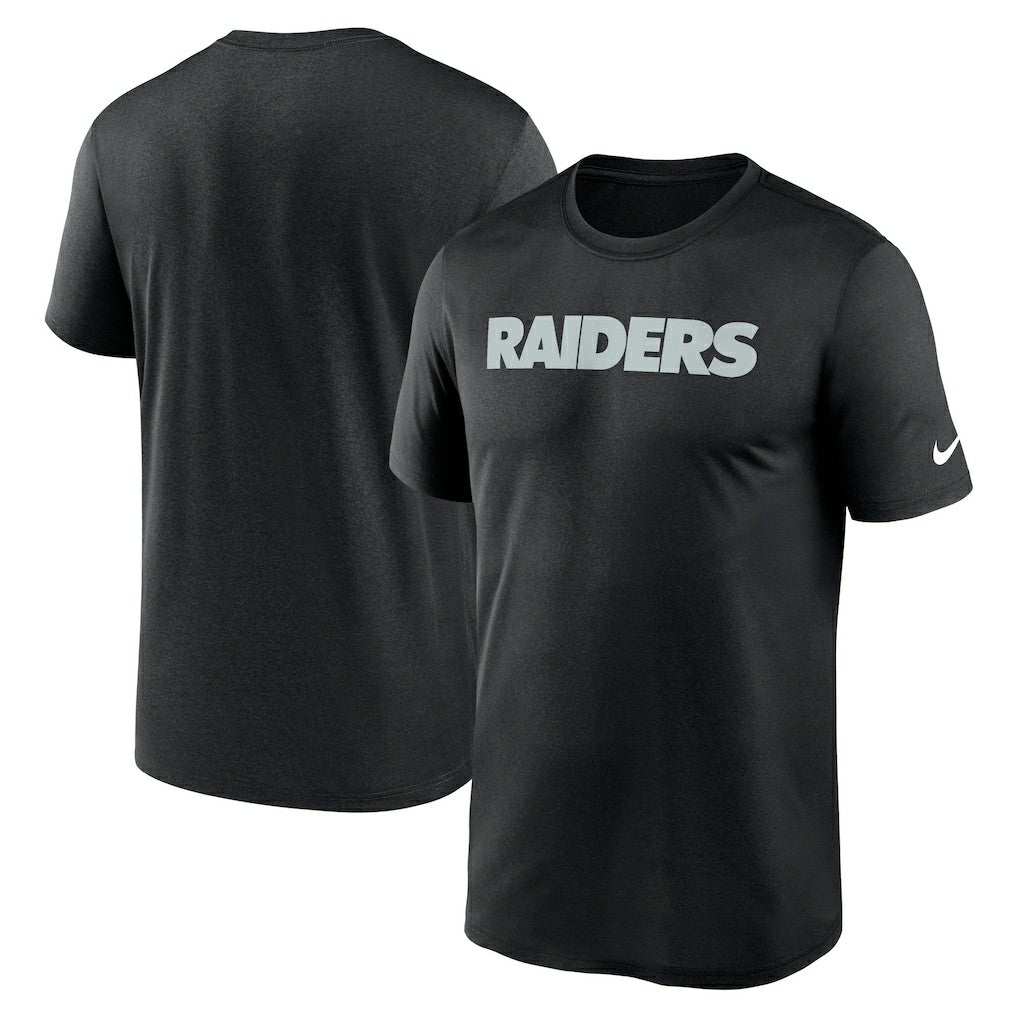 Las Vegas Raiders Primetime Legend Wordmark Performance T-Shirt | NFL US