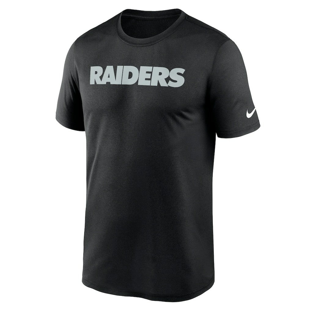 Las Vegas Raiders Primetime Legend Wordmark Performance T-Shirt | NFL US