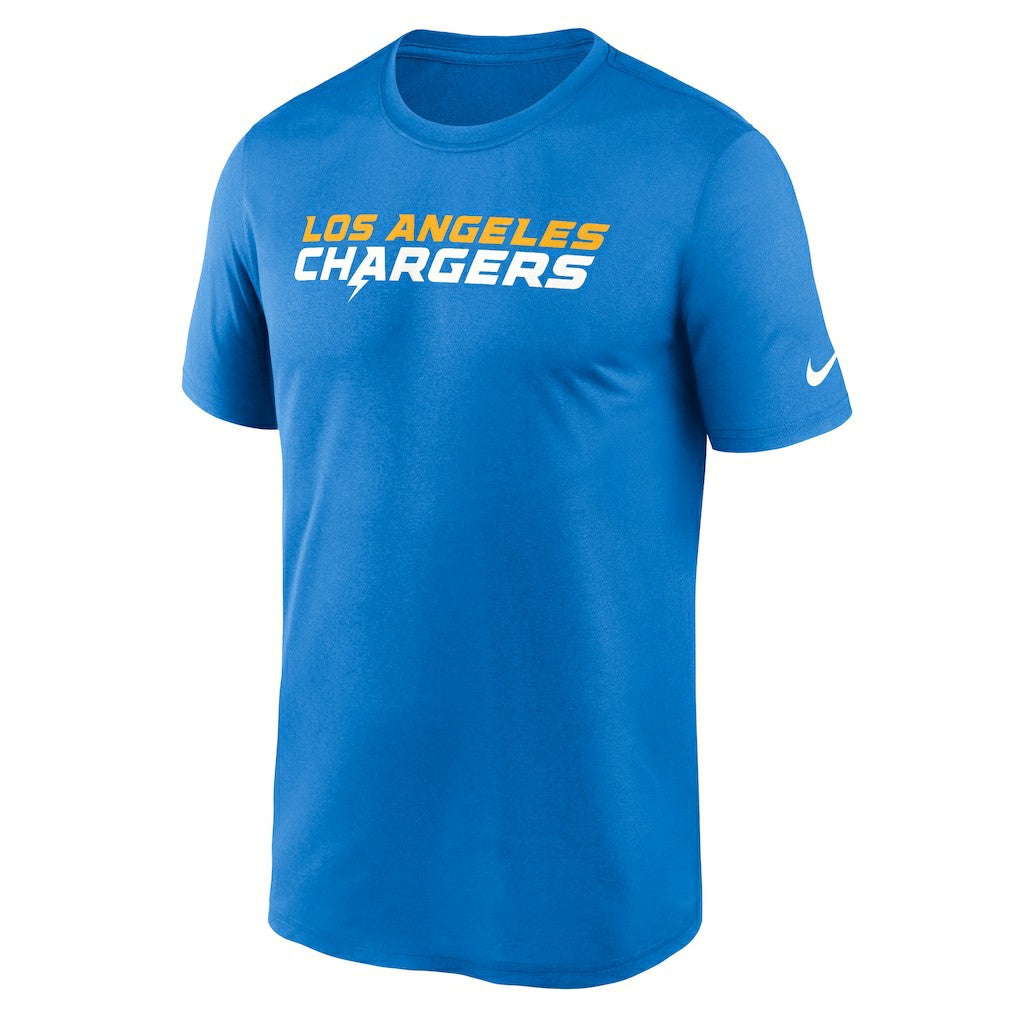 Los Angeles Chargers Primetime Legend Wordmark Performance T-Shirt | NFL Sale