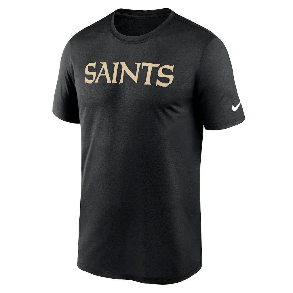 New Orleans Saints Primetime Legend Wordmark Performance T-Shirt | NFL Sale