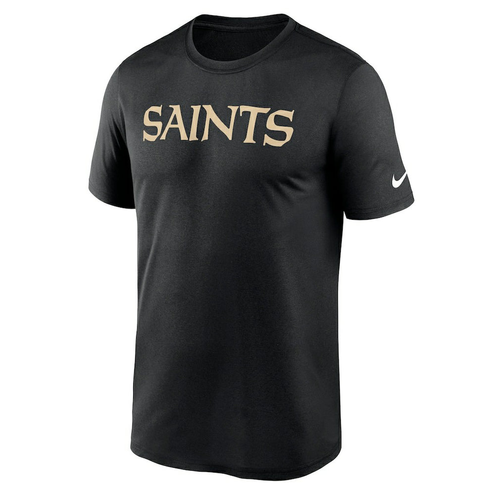 New Orleans Saints Primetime Legend Wordmark Performance T-Shirt | NFL Sale