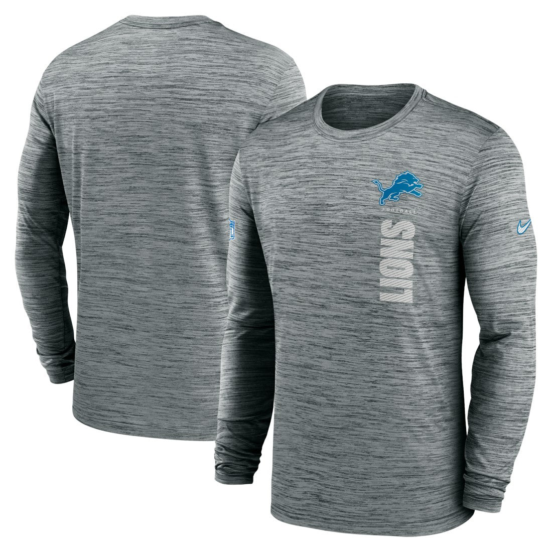Detroit Lions Sideline Velocity Dri-FIT Long Sleeve T-Shirt | NFL On sale
