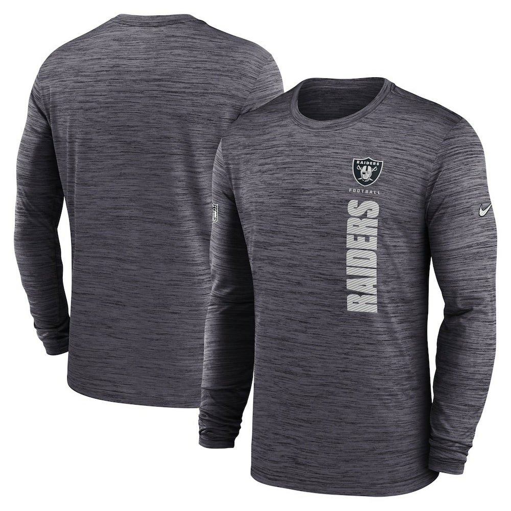 Las Vegas Raiders Sideline Velocity Dri-FIT Long Sleeve T-Shirt | NFL US