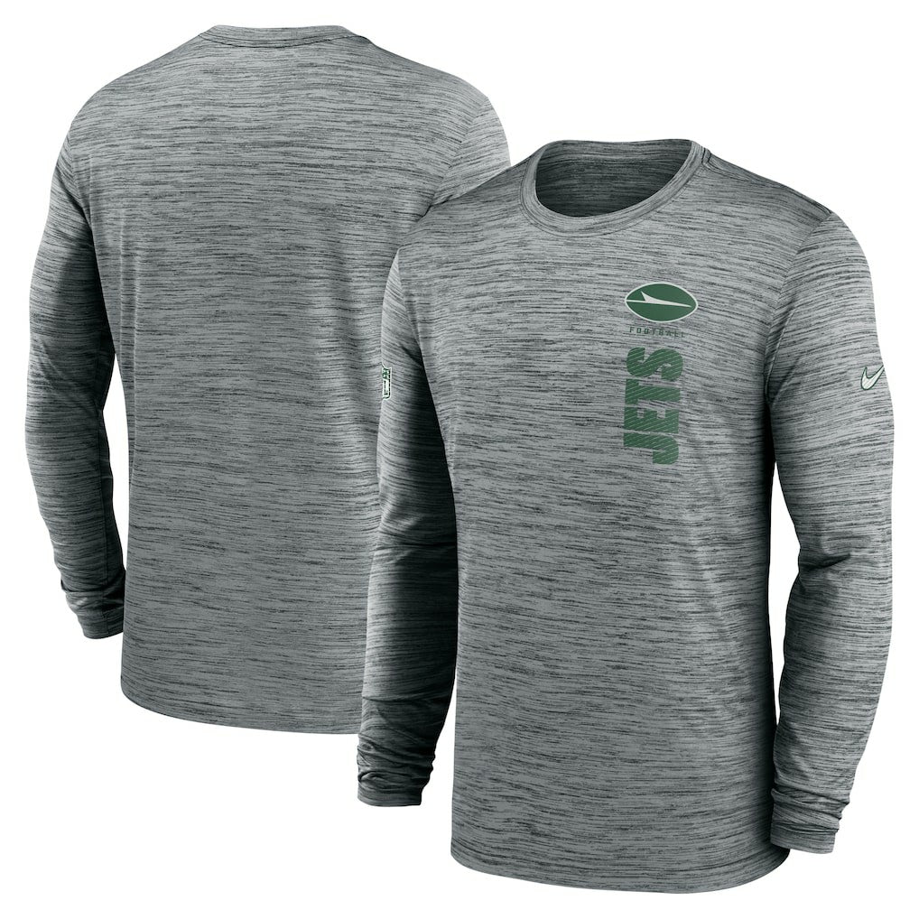 New York Jets Sideline Velocity Dri-FIT Long Sleeve T-Shirt | NFL Online