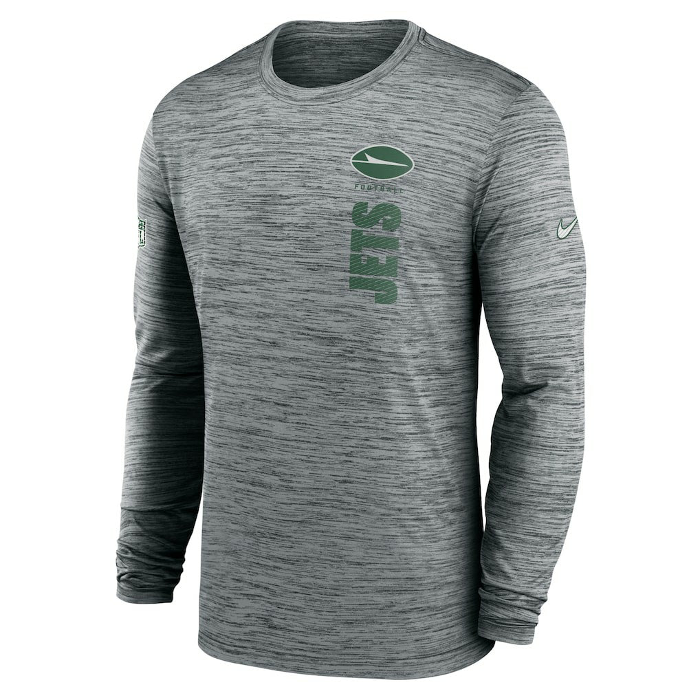 New York Jets Sideline Velocity Dri-FIT Long Sleeve T-Shirt | NFL Online